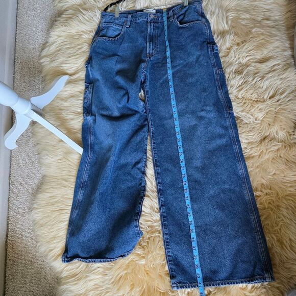 Agolde Magna Blue Carpenter Jeans Size 31 - Picture 11 of 11